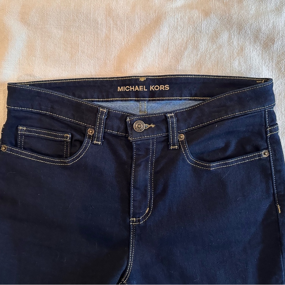 Michael Kors Navy Denim Pants